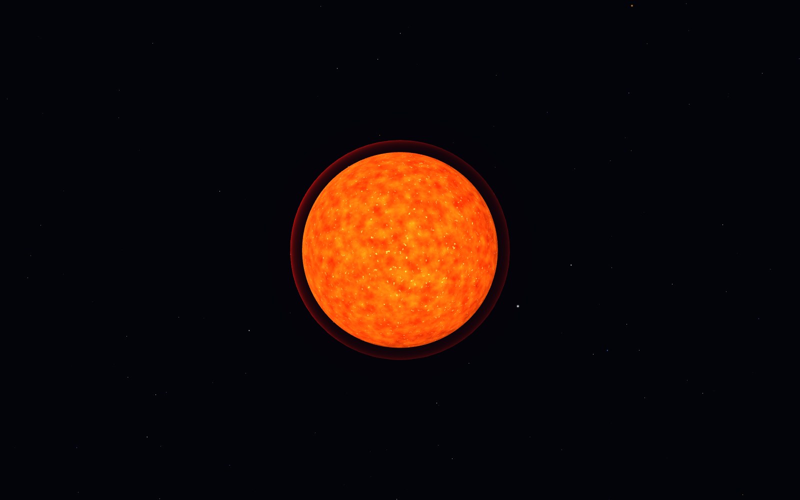 Betelgeuse, artist's impression