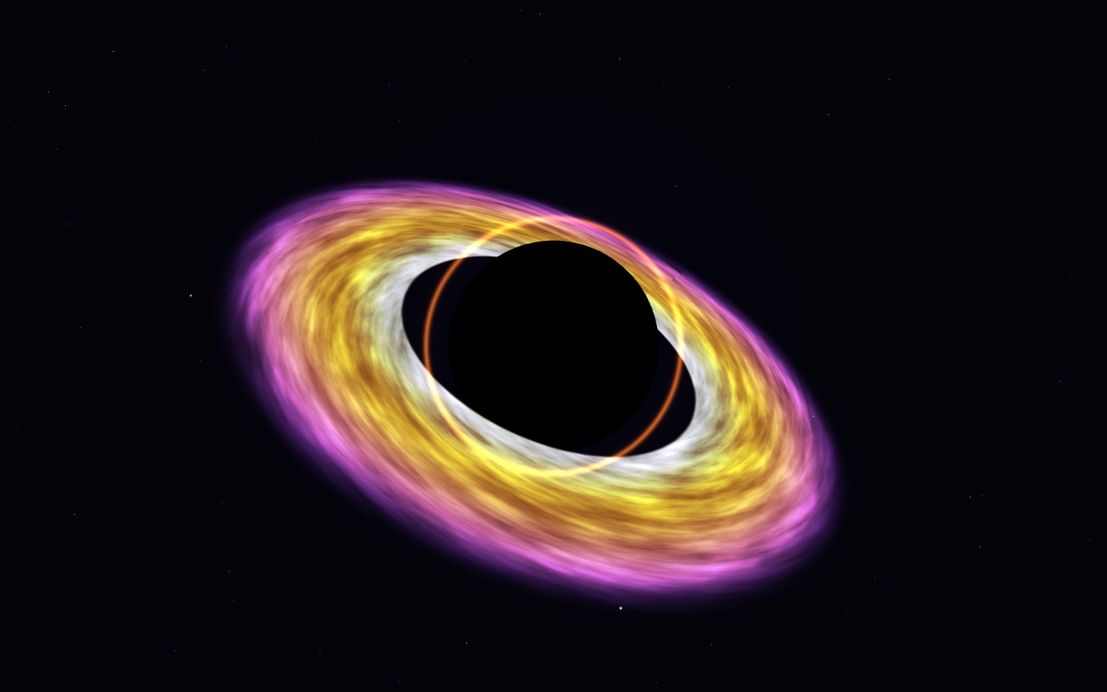 Gaia BH1, artist's impression, close-up