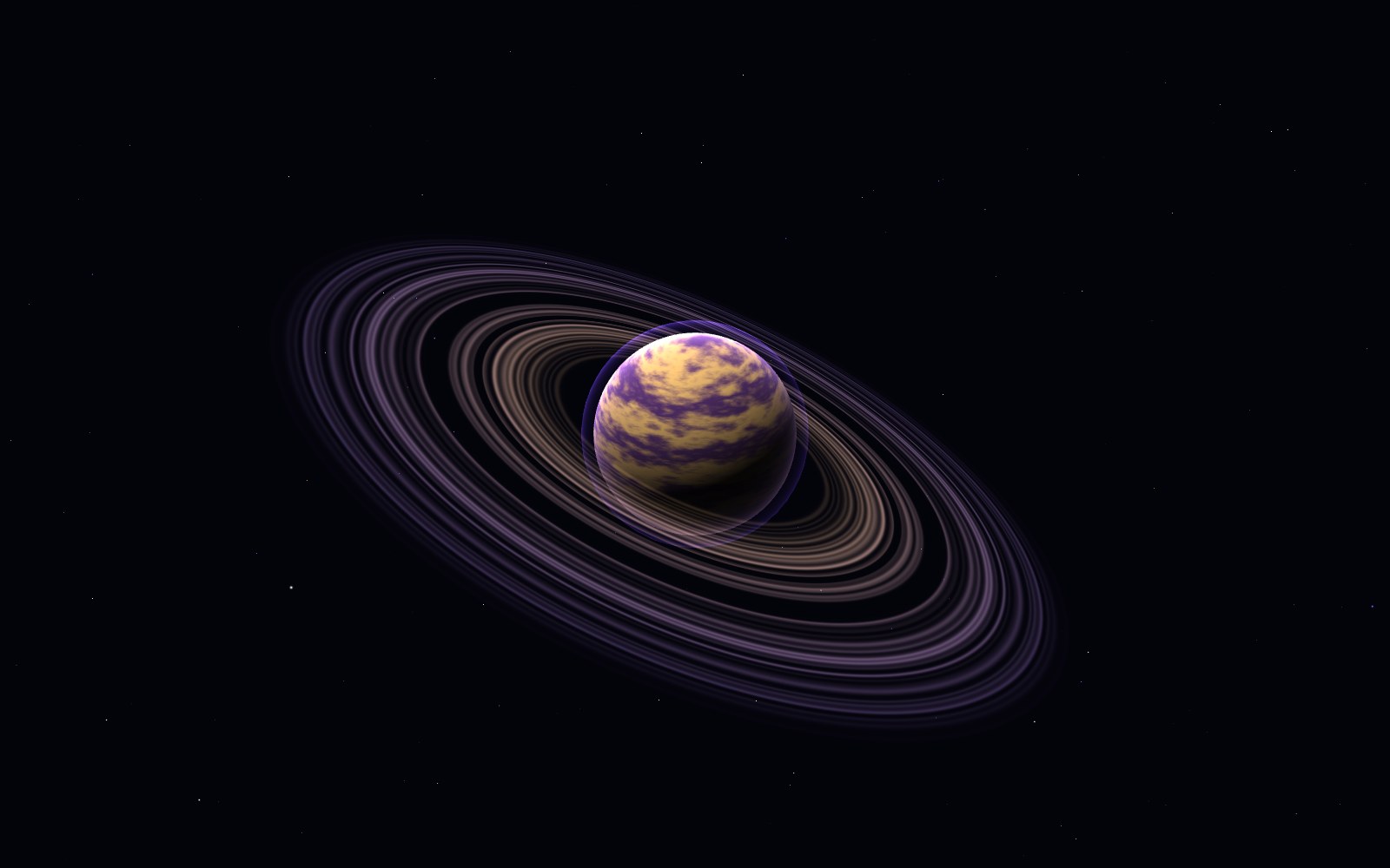 J1407b, artist's impression, close-up