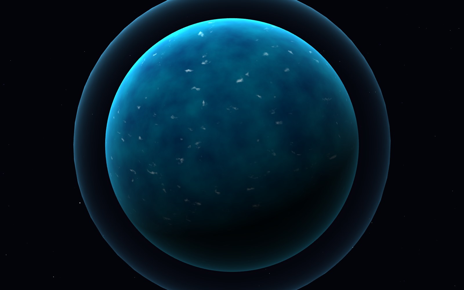 K2-18b, artist's impression, close-up