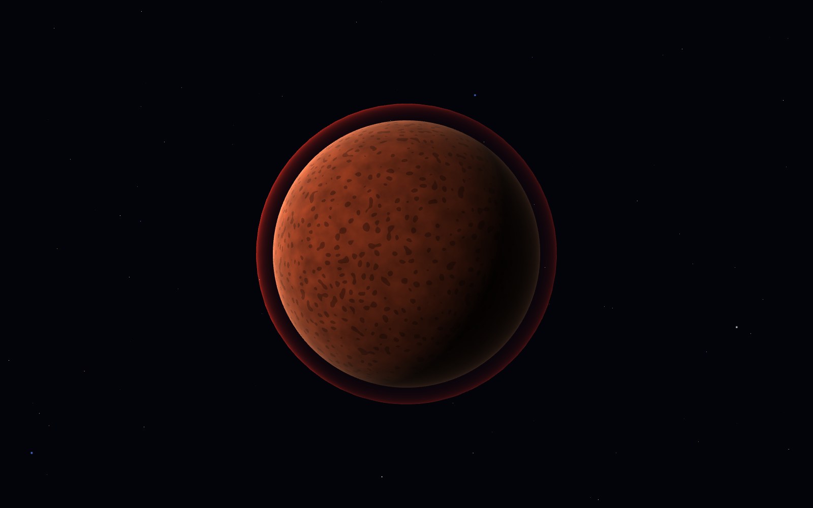 Proxima Centauri b, artist's impression