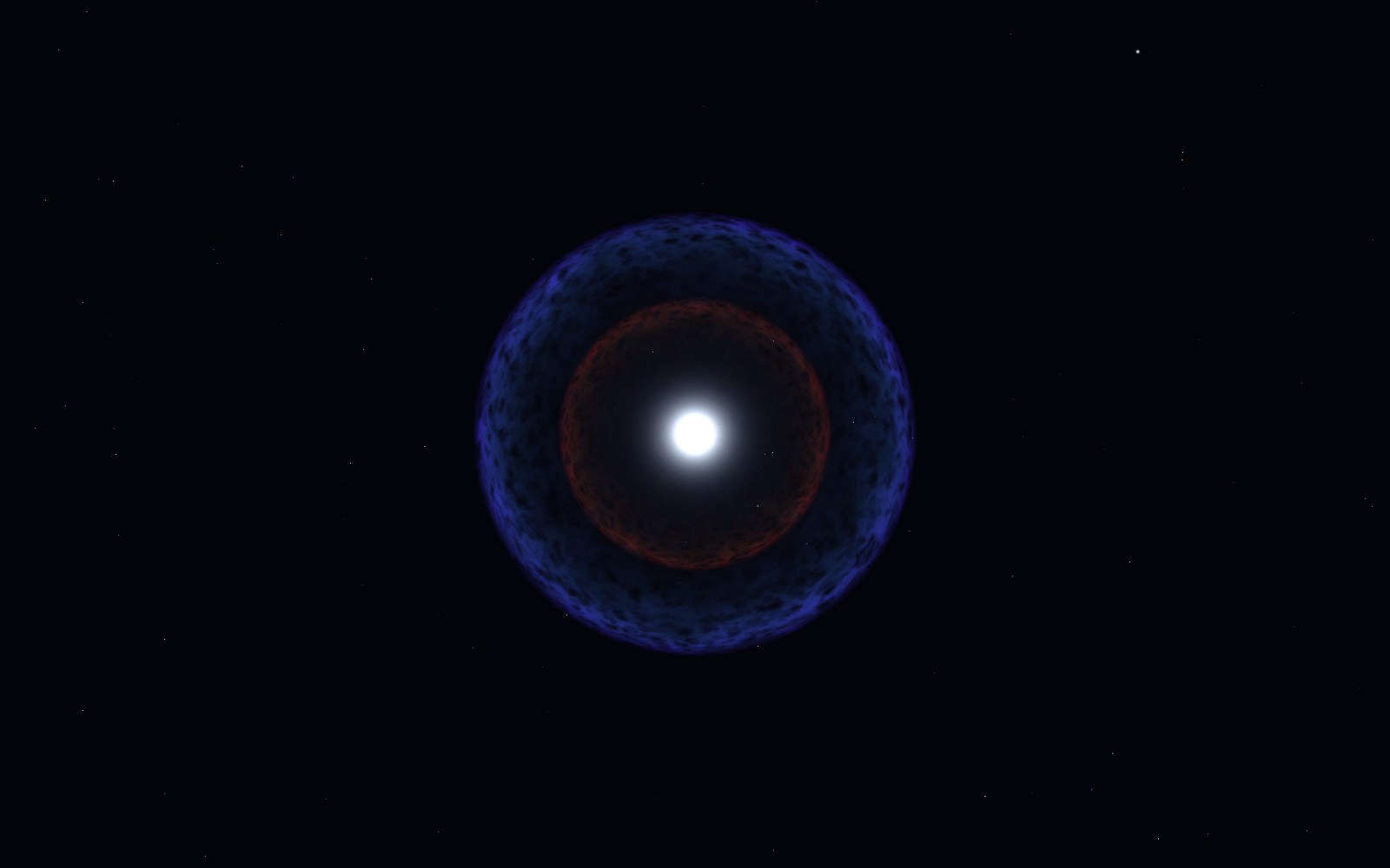Supernova, artist's impression, 3D render
