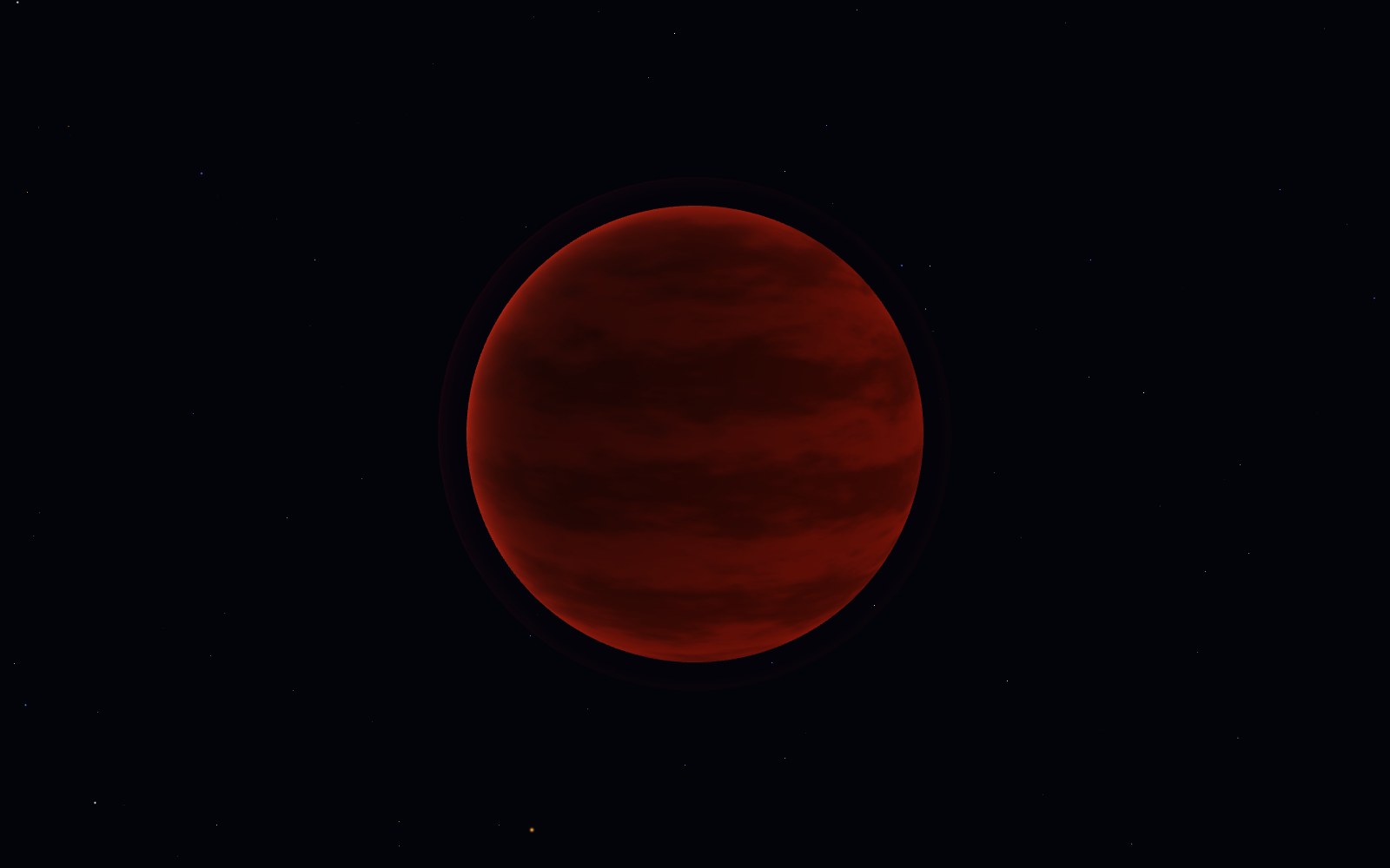 TrES-2b, artist's impression