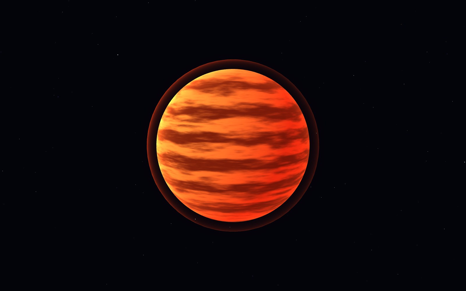 WASP-76b, artist's impression